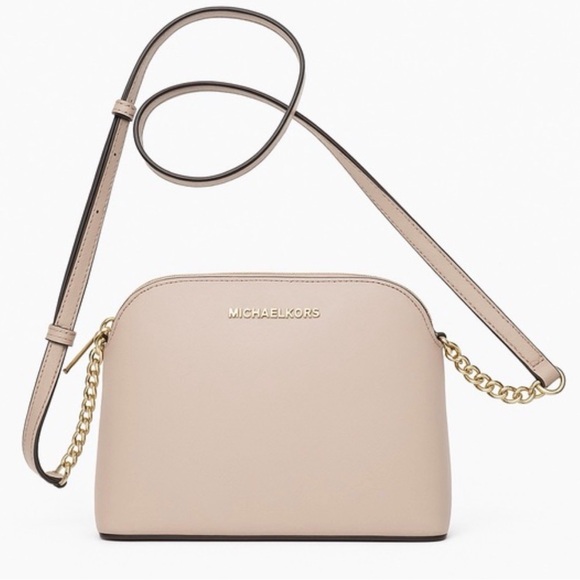Michael Kors Handbags - Michael Kors Jet Set Dome Crossbody Bag